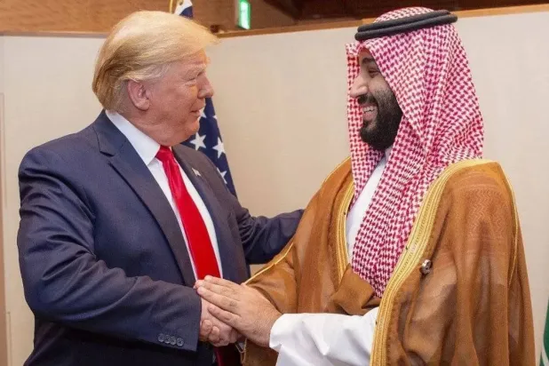 محمد بن سلمان وترمب بحثا تعزيز العلاقات الثنائية